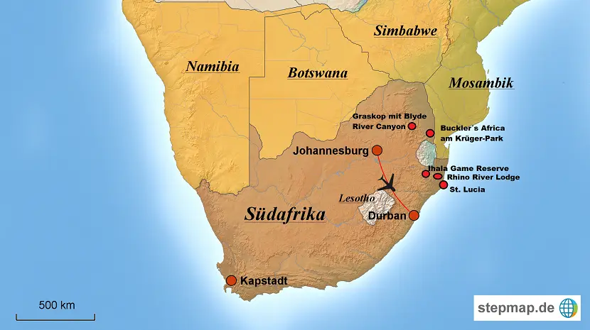 k-stepmap-karte-suedafrika-und-nachbarlaender-1179182.png