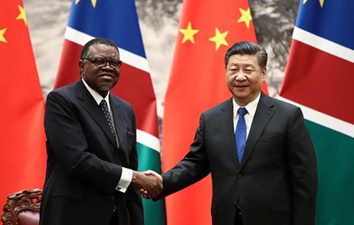 Nambia China Staatsbesuch