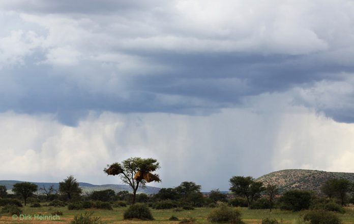 Namibia Regenschauer
