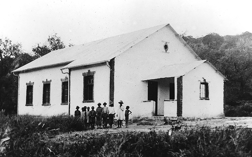 Missionskirche Ghaub, historisch