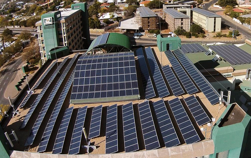 NamPower Windhoek Solardach