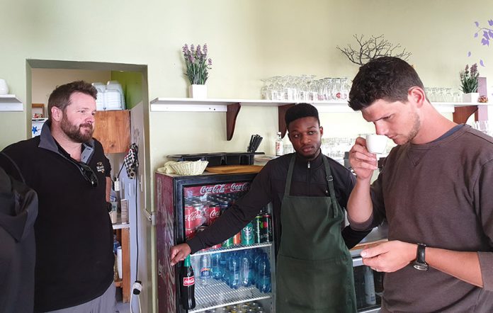 Kaffeemanufaktur „Two Beards Coffee“ Swakopmund