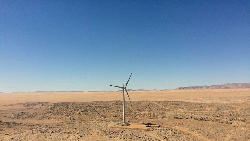 Windturbine Lüderitzbucht
