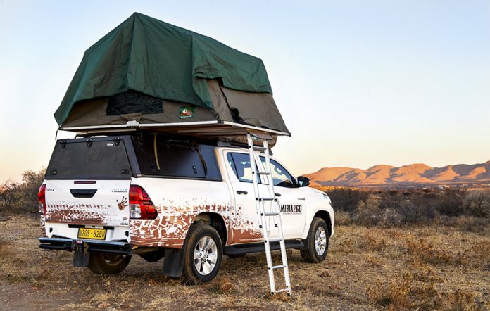 Namibia2Go equipped hilux