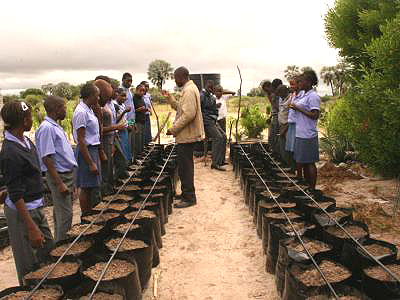 Tröpfchenbewässerung Onamulunga