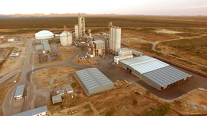 Ohorongo Zementfarbrik, Namibia