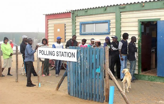 Namibia Wahllokal