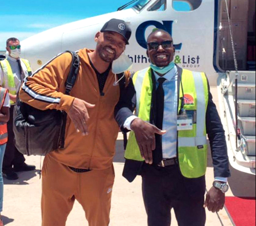 Will Smith in Namibia