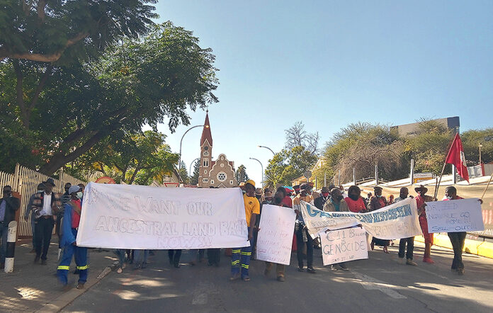 Herero/Nama Demo, Windhoek