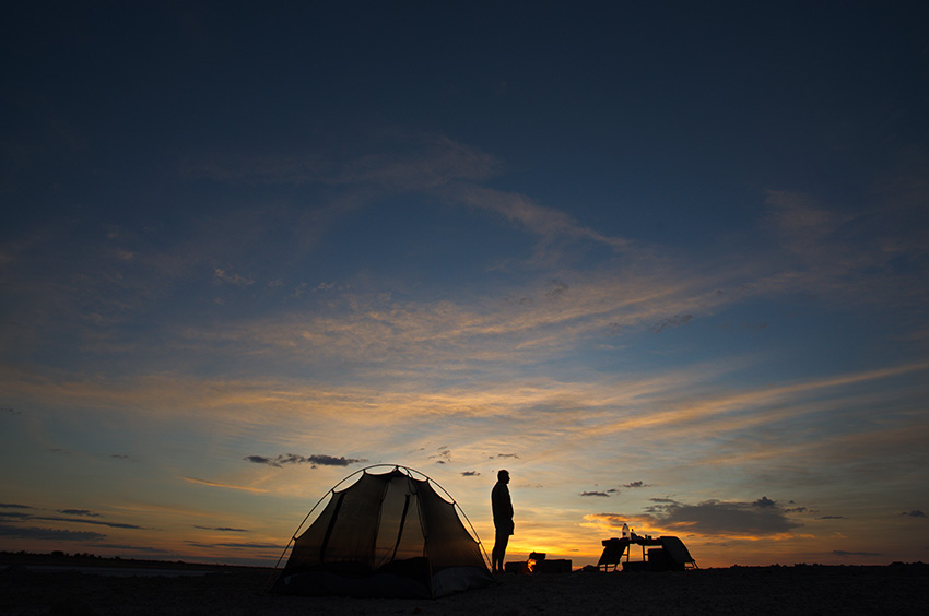 Namibia, Camping