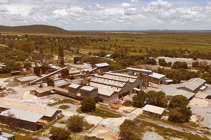 Kupferbergwerk Kombat, Namibia