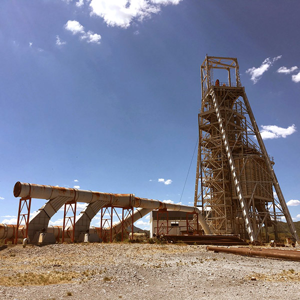 Kupferbergwerk Kombat, Namibia