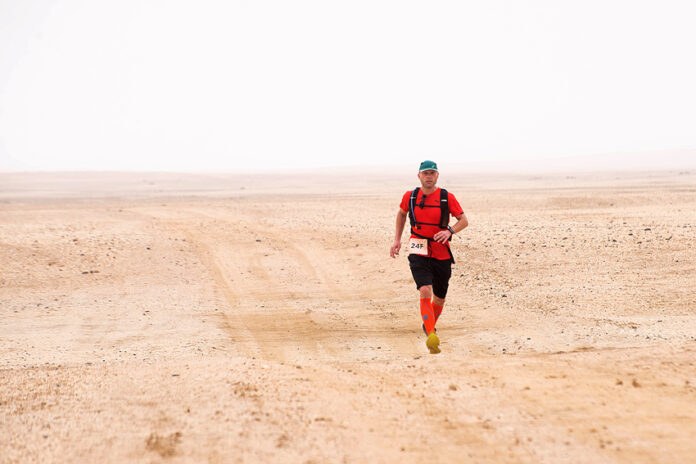 Sven Freitag Wüste Namib Moon Valley Marathon Gondwana Swakopmund