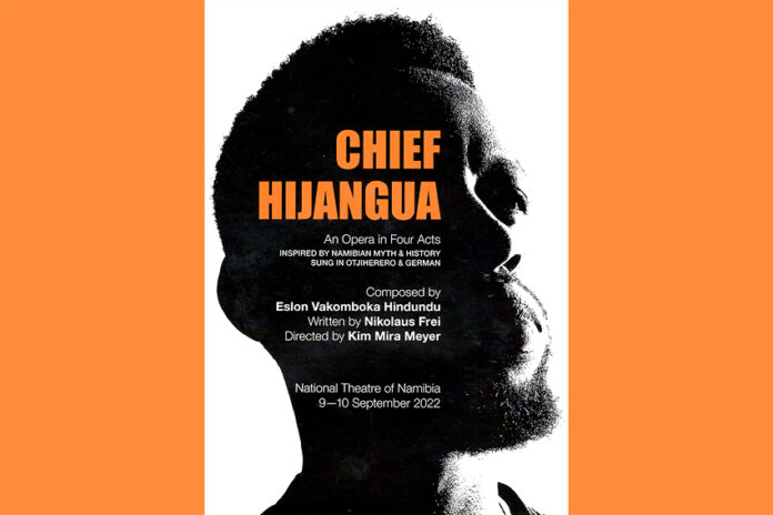 Chief Hijangua Oper Programmheft Namibia NamibiaFocus